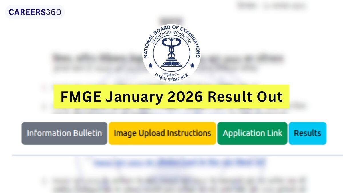FMGE Jan 2026 Result Out: Direct PDF Download Link @nbe.edu.in